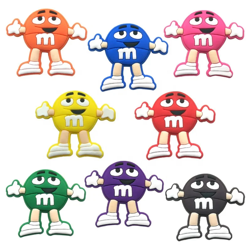 Wholesale PVC shoe charms Custom designer for clog sandals and bracelet gifts