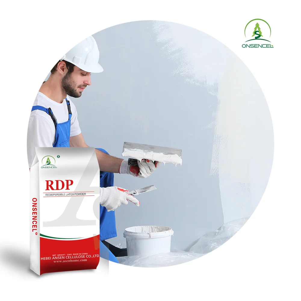 Redispersible powder RDP raw materials for cementitious tile glue