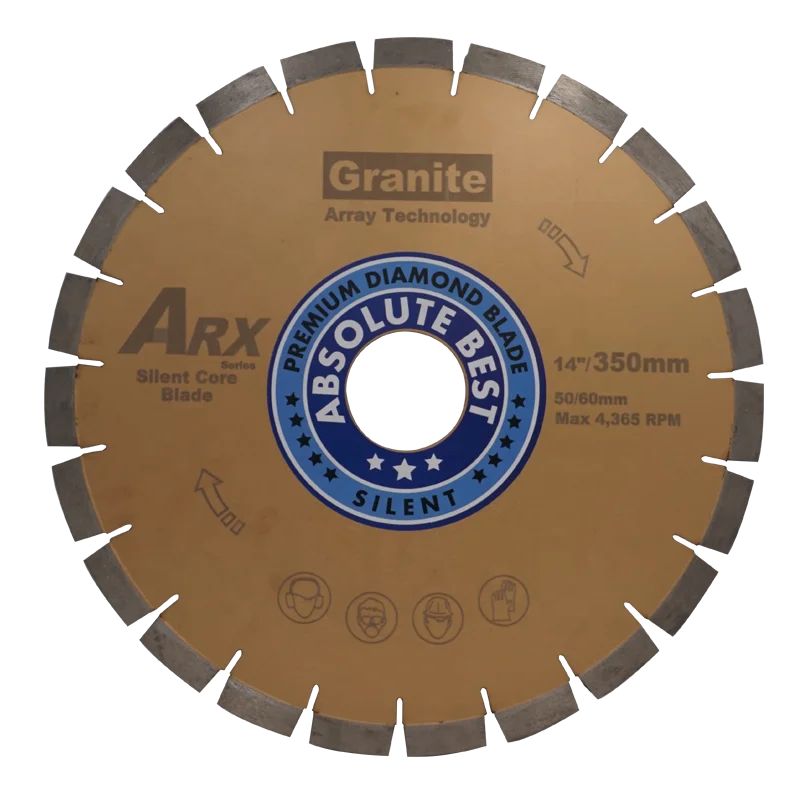 300/350/400/450mm ARIX Diamond Saw Blade Segment Diamond Cutting Disc Circular  For Granite Marble Cutting Blade
