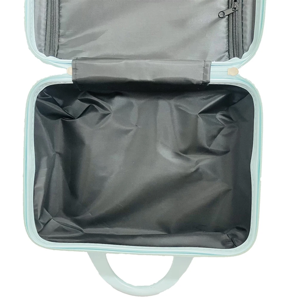 New OEM Unisex Portable 14inch Travel Luggage Fashionable Fruit-Colored Carry-On Cosmetic Case with Zipper Closure Makeup Case