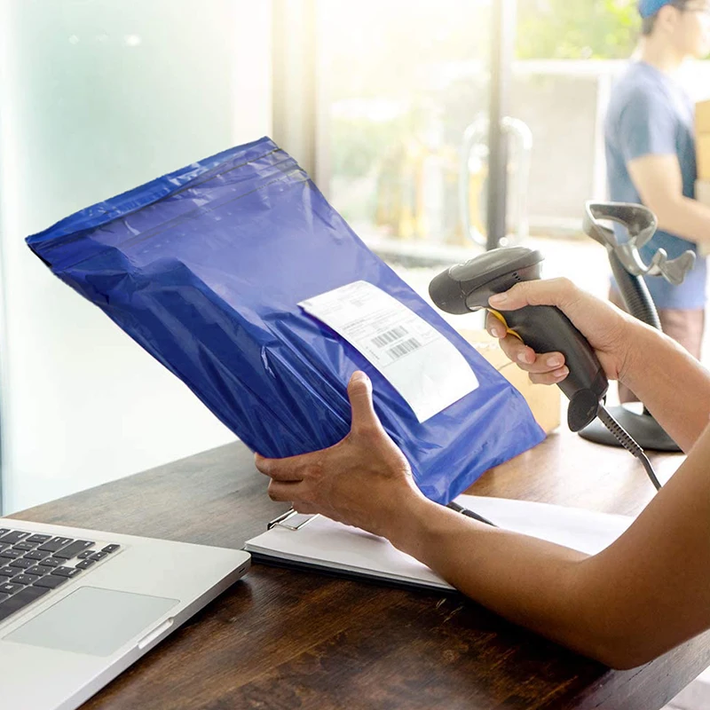 Repeat shipping 3 times electronic business clothing packaging courier envelopes poly bag with zipper