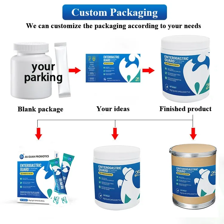 Private Label Support Formula Capsule Tablet Powder Gut Health Dog Diarrhea Medication Puppy Probiotic for Dogs