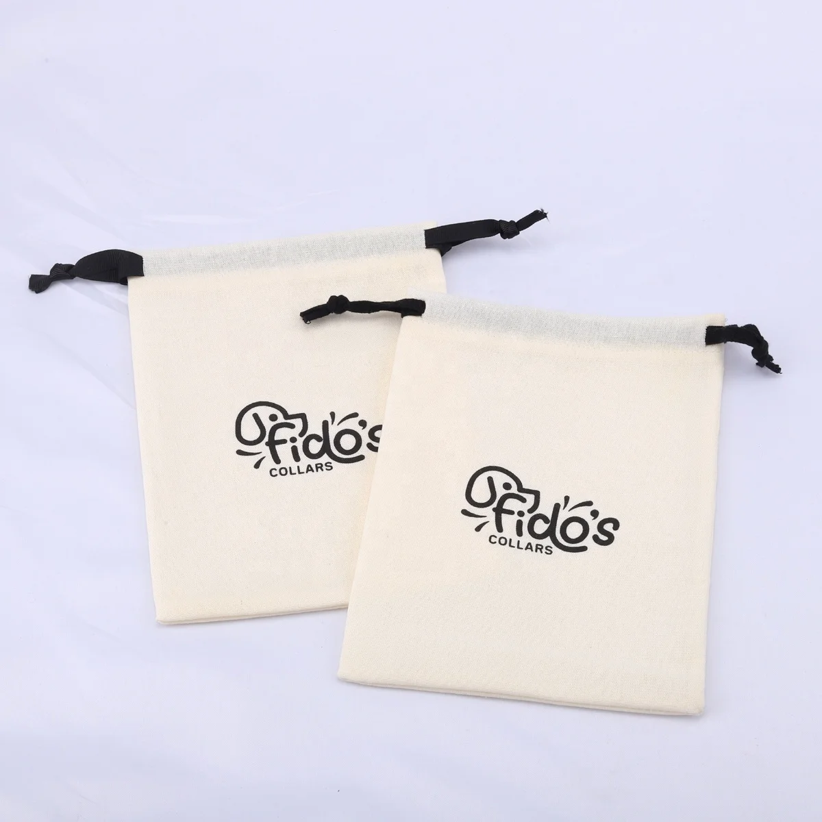 Flexography Beige Eco-Friendly Gift Packaging Pouch Cotton Linen Gift Clothing Drawstring Cotton Dust Bag With Your Logo