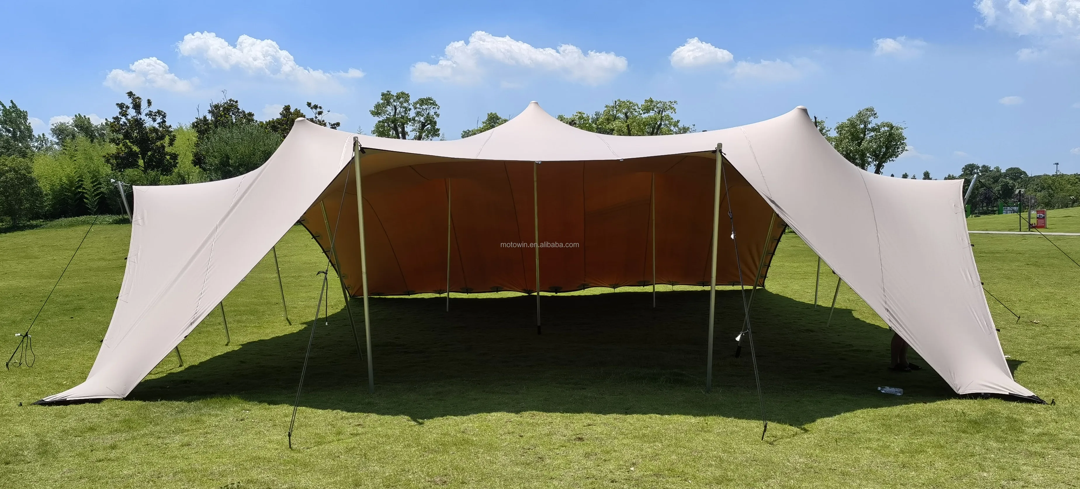 New style portable popular big bedouin luxury outdoor waterproof stretch event tent
