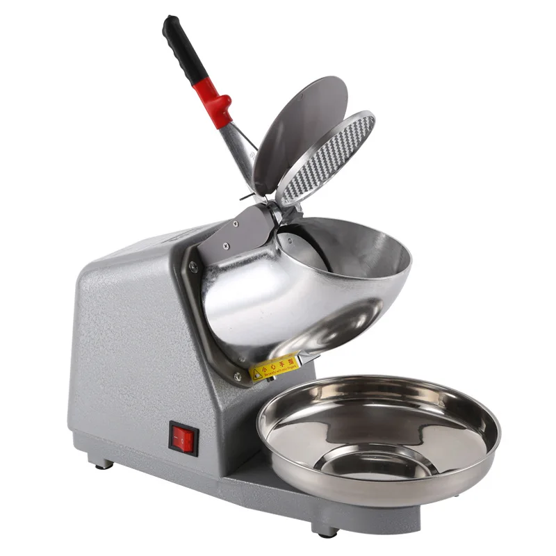 
Double blade ice breaker commercial snow flake ice cream tea shop household high power ice breaker mixer 