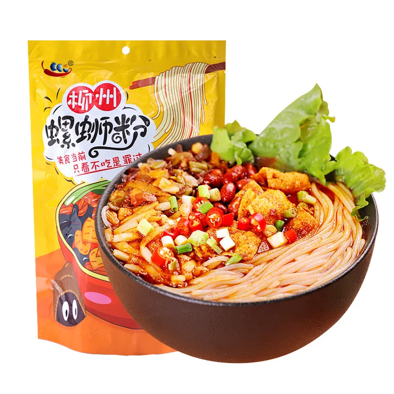 
300g jiaozhi luosifen Spicy Instant Rice Noodle for Chinese instant food 