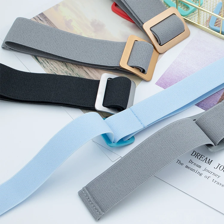 Woven  Customized Polypropylene Recycled polyester  high tension elastic strap belt rubber tape  for massage glasses