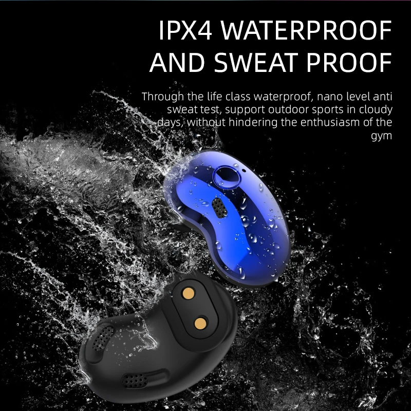 New Product Ideas 2021 S6 TWS Wireless Earphones Mini Waterproof Music Earpieces Stereo Sports Earbuds for iPhone Samsung