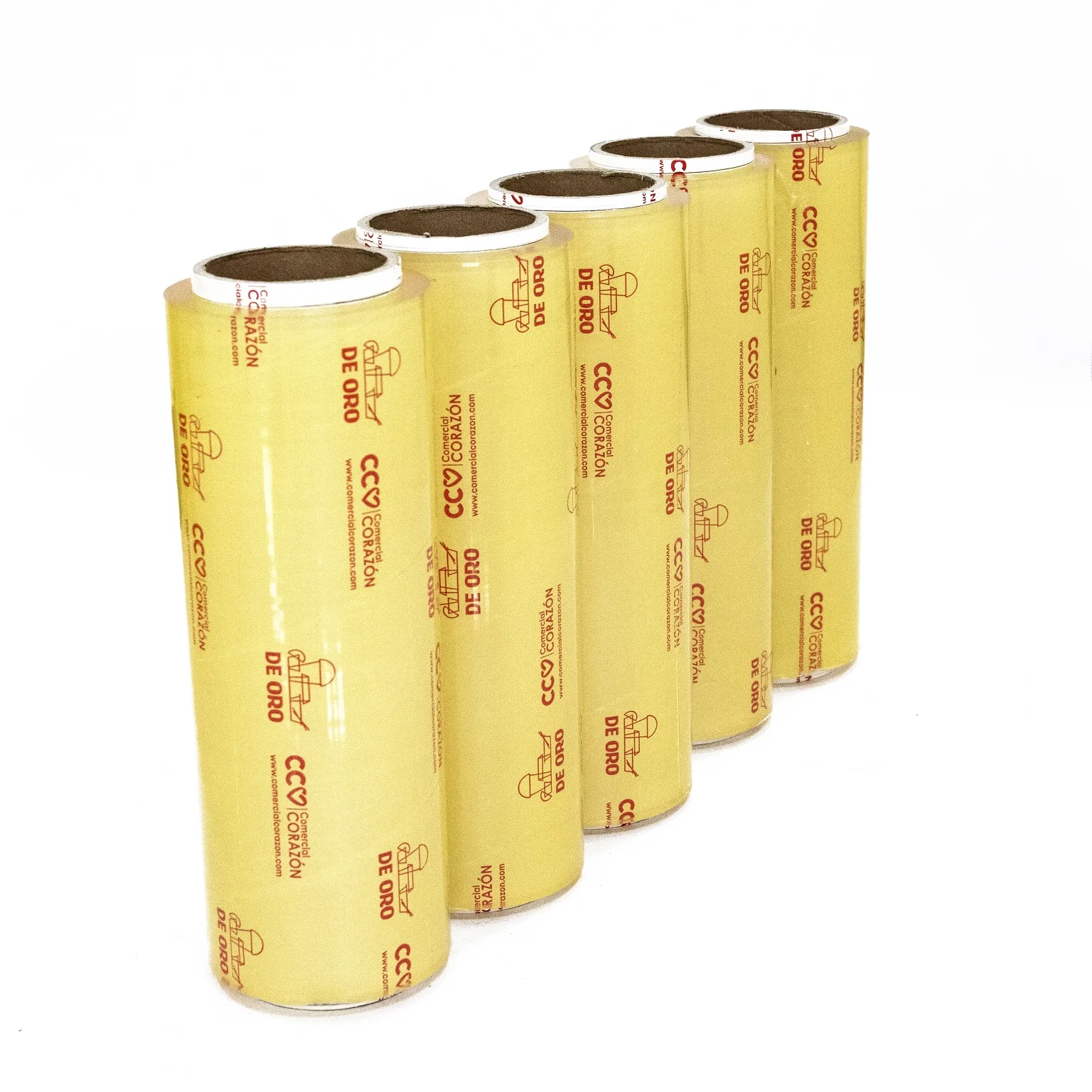 10mic Size 1500m Jumbo Roll Food Grade Pvc Cling Film Wrap Stretch Film Food Fresh Film For Meat Packing