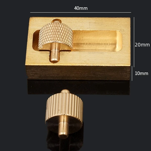 Repair Leather Edge Treatment And Quick Edge Sealing Of Copper Mini Edge Oil Box And Oil Hopper Manual Diy Oil Saving Side Box