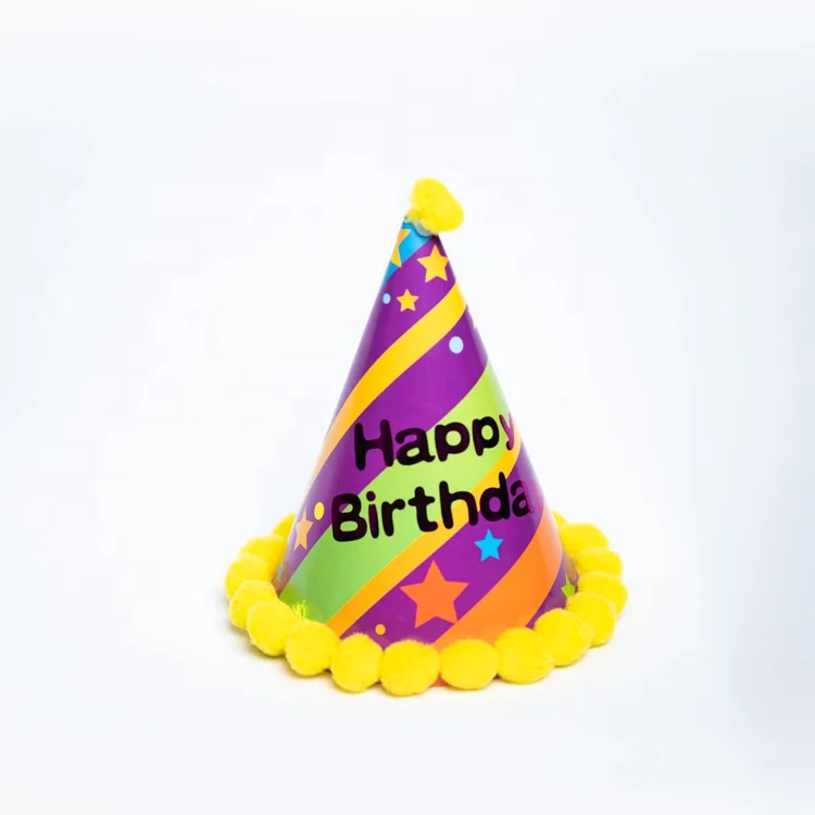 Birthday hat happy birthday supplies birthday cake decoration