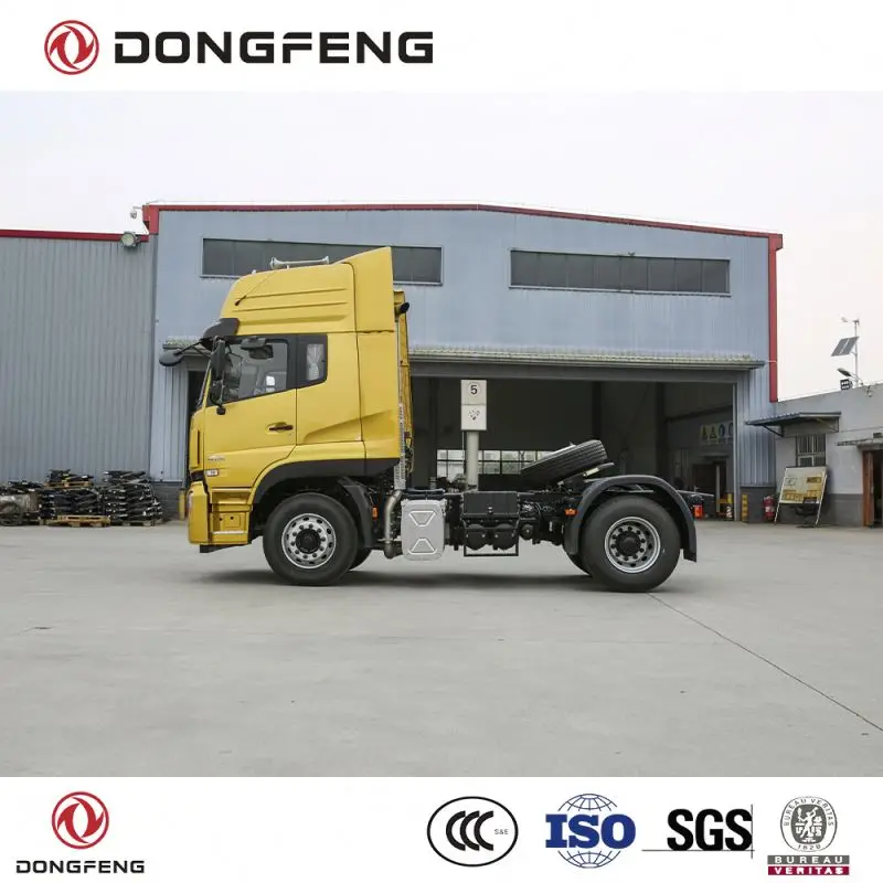 Dongfeng best tractor truck 6x4 or 4x2 with Cummins engine or Yuchai Engine E0 E2 E3 E5 E6 standard model for option