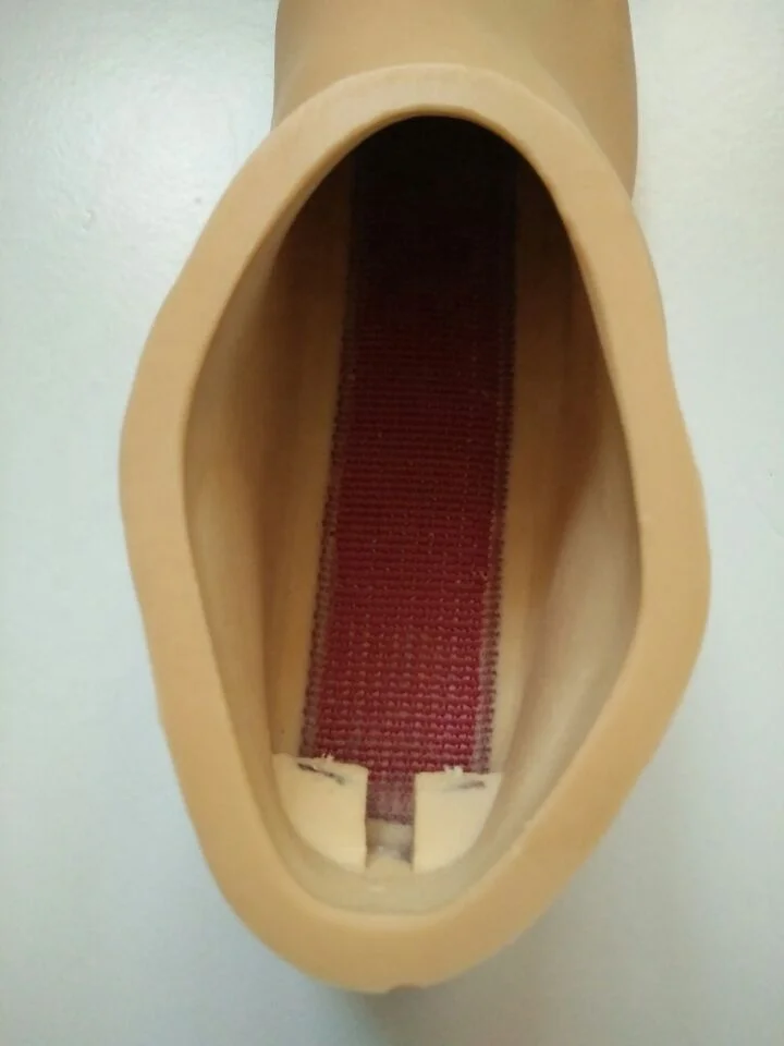 Carbon fiber artificial foot prosthetic foot cover/foot shell