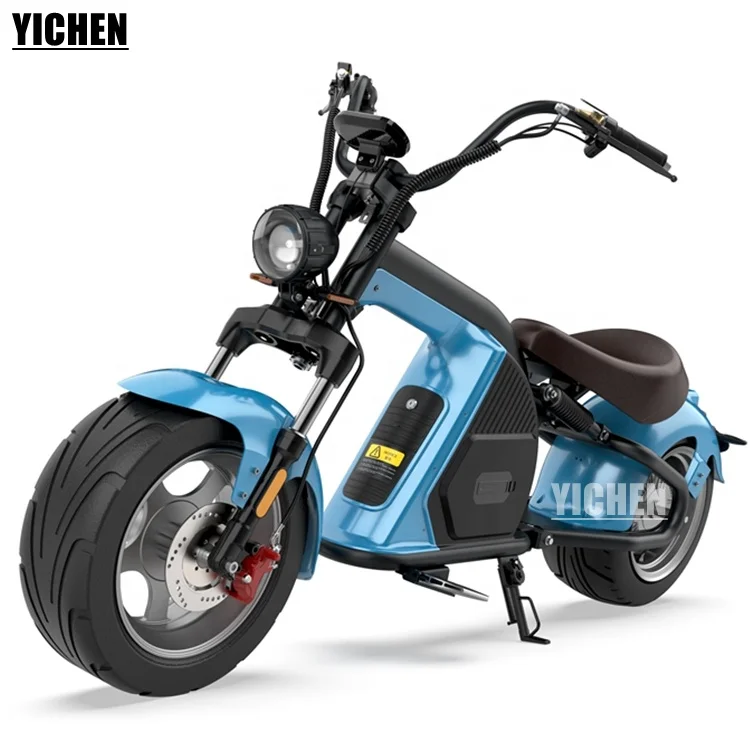 
YICHEN Trotinette Electrique E Chopper Dual Suspension Disc Brake Hub Motor Elscooter 60v 20a 3000w 3200w Electric Scooter 