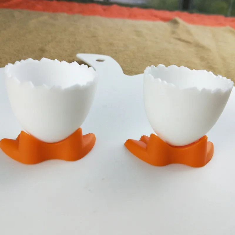 Egg Holder Creative Cute Egg Cup Holder Egg Opener Separator Kitchen Tools