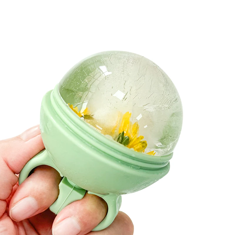 wholesale unique silicone mini cooling facial ice roller for eye face massage