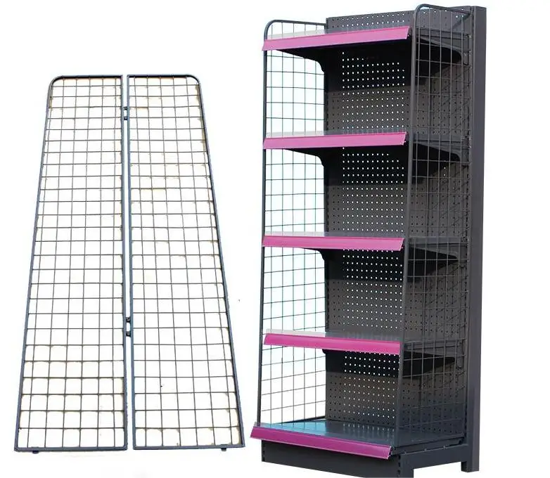 different size net side Retail Grocery Shelves accessories use with Gondolas rack