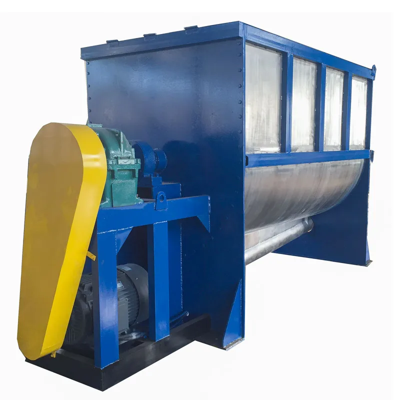 
Small manual washing powder mixer detergent powder making machine price horizontal ribbon blender equipment 