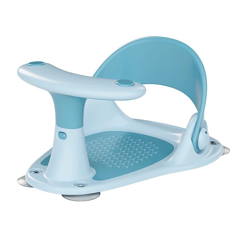 High quality wholesale baby bath seat with suction cups PP+TPE Environmentally friendly material simple, newborn baby bath seat