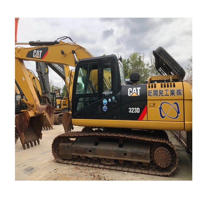 Hot Sell Second hand Caterpillar 323D Excavator  machine for Sale Used Cat 323D excavator