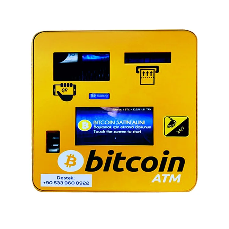 Банковская машинка для автоматической смены токенов BTC мини-киоски оплаты наличных