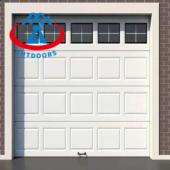 ZHTDOORS Hurricane Effect Glass Garage Door Christmas Garage Door Decor 7x8 Roll Up Garage Door