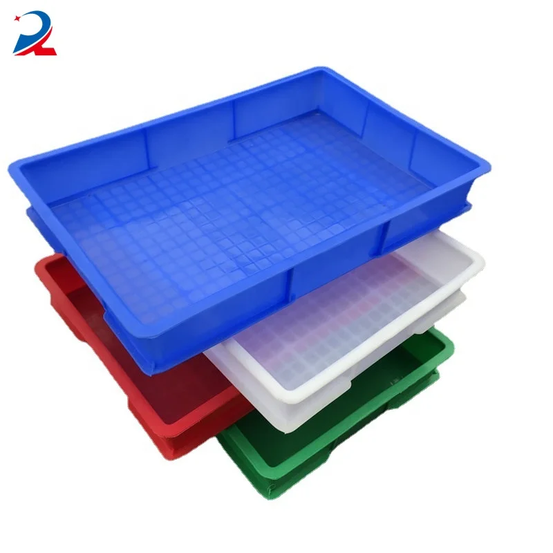 Modern Blue Mealworms Breeding Box For Spare Parts Crate Screen And Box