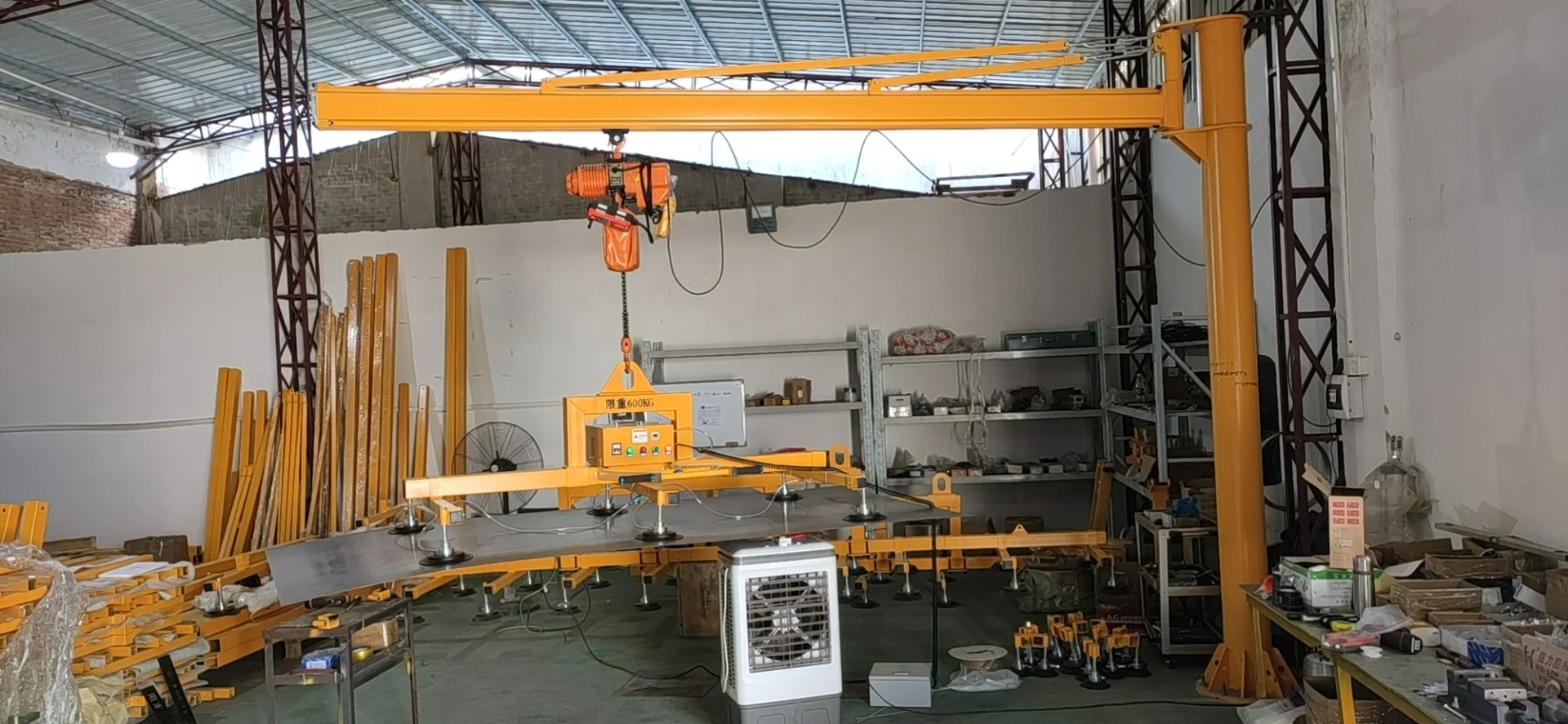 plasterboard lift schmalz type for glass vacuum on cutting machine