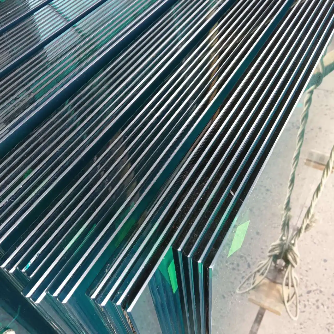 Glass for the railing balustrade tempered laminated glass sheets for interior out door