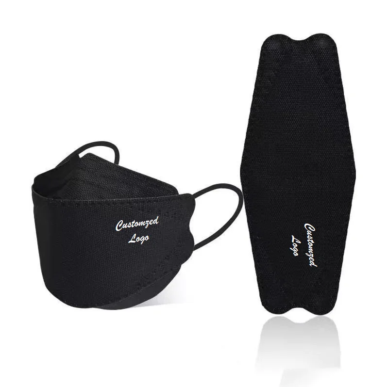 custom screen printing kF94 disposable face masks customized logo KF94 masks custom printing KF94mask