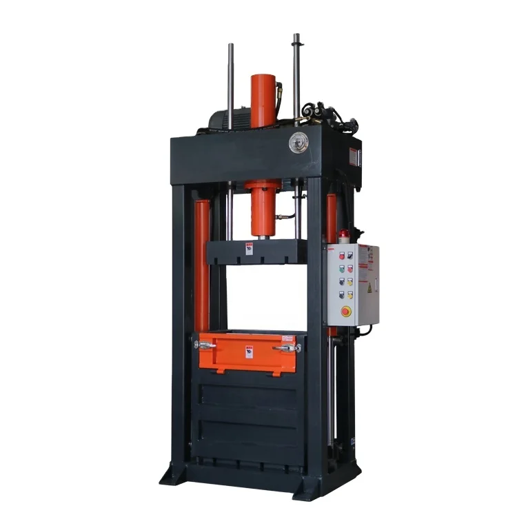 
Textile compress and used clothes baler machine used clothing hydraulic baling press machine 