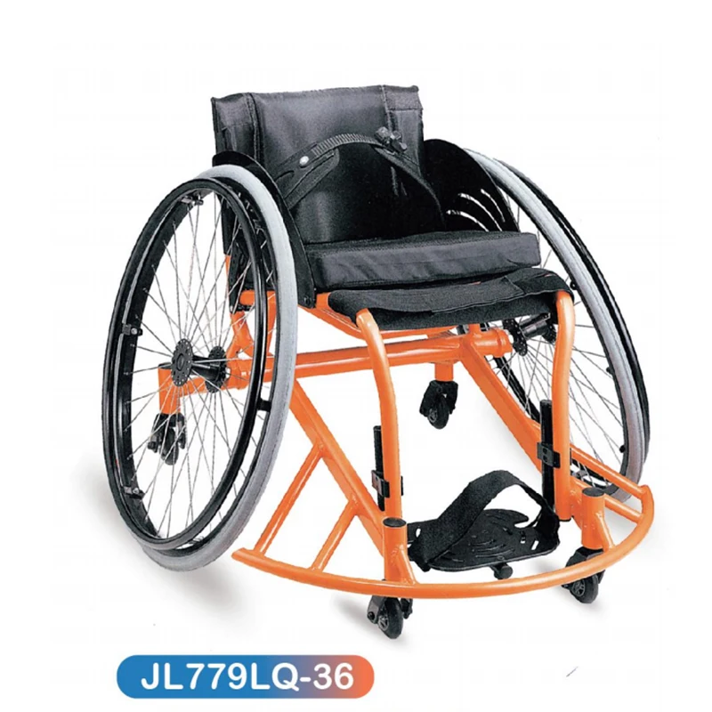Aluminum Lightweight Rugby Wheelchair Backrest Leisure Sport Wheelchair For Disabled