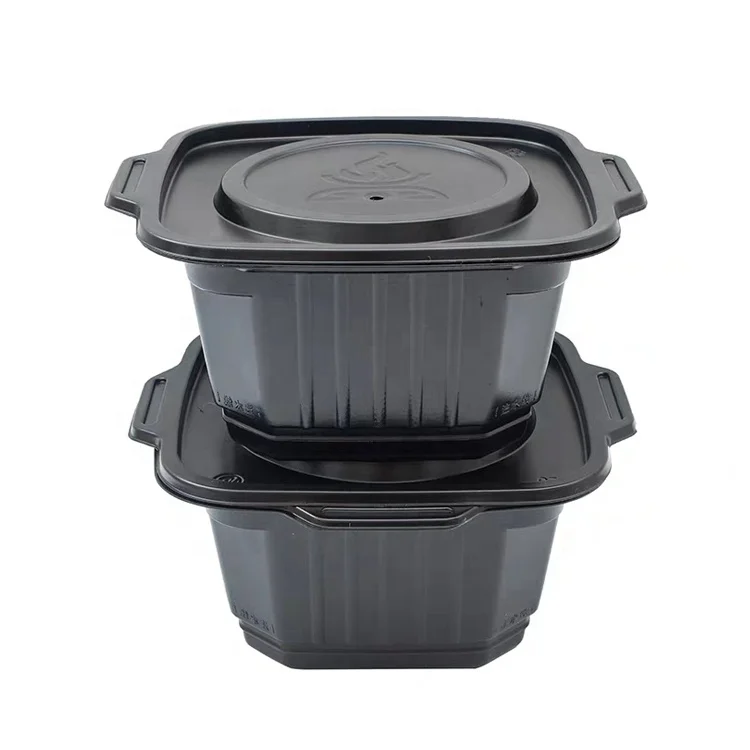 Disposable pp cost-effective self-heating convenient custom  lunch box