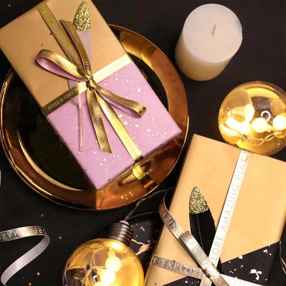 High Quality Foil Gold Tissue Paper for Birthday Holiday Wedding Gift Wrap