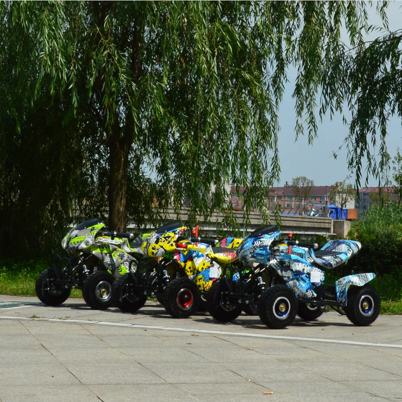  Дешевые 4 wheeler 49cc мини quad atv для