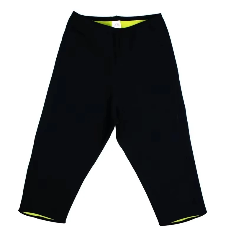 Wholesale Mens 2mm Stretch Neoprene Gym Shaping Sweat Body Shaper Outdoor Jogging Rubber Short Pants