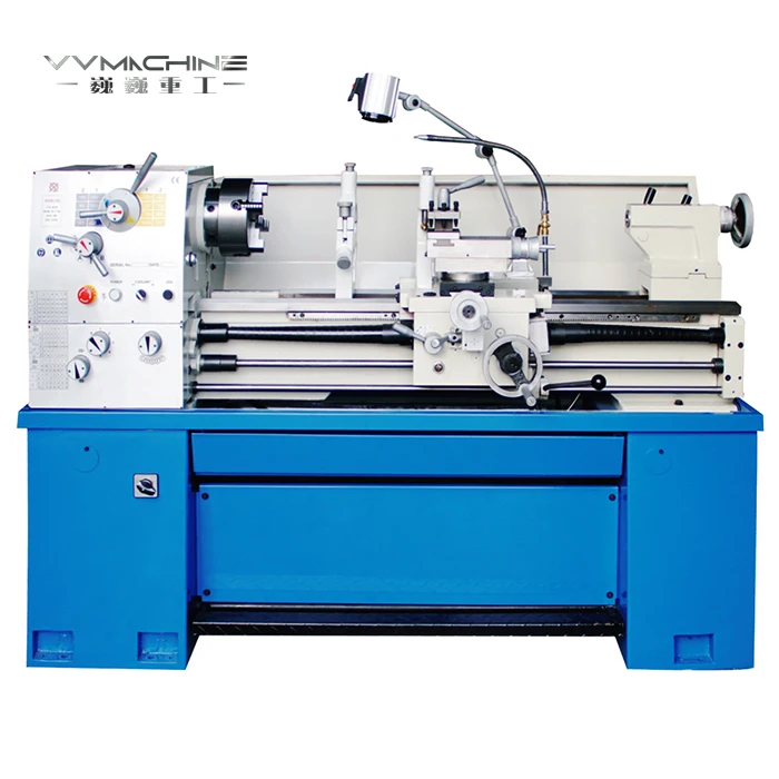 VV Machine New Mini Hobby Lathe CZ1224G CZ1324G Vertical Mini Metal Bench Lathe with Gear and Motor Core Components