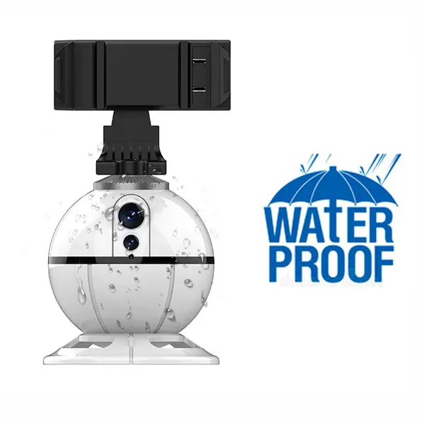 Hot Selling Smart Tracking Phone Holder 360 With Camera Head Face Recognition Camera Track Gimbal Mobile Live Streaming Selfie