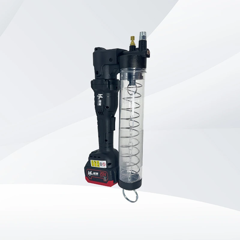 HENGLAI 12000PSI 600CC Lithium battery grease gun manufacture customization automatic cordless