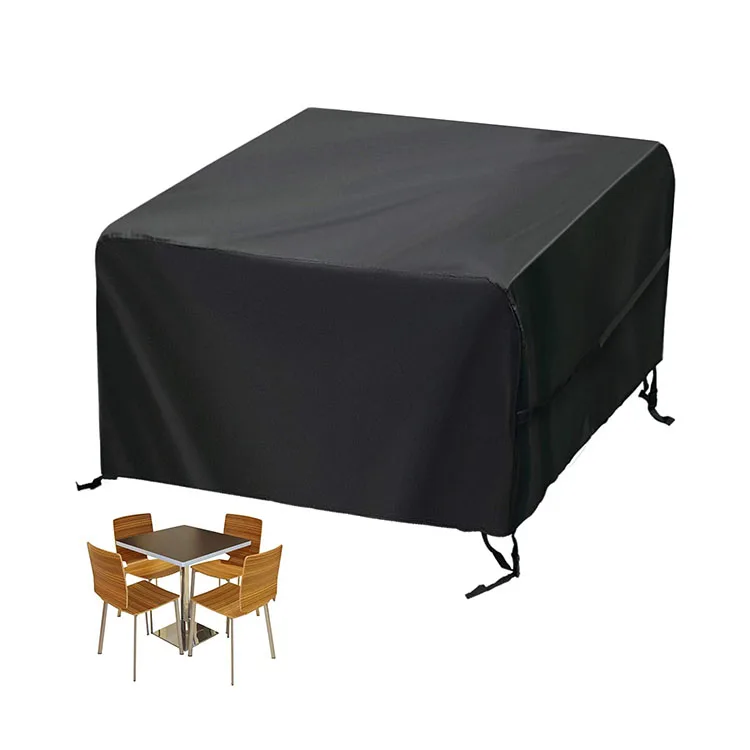 Polyester Oxford 600D with PVC Fabric Outdoor Waterproof Patio Furniture Table Cover Garden Furniture cover