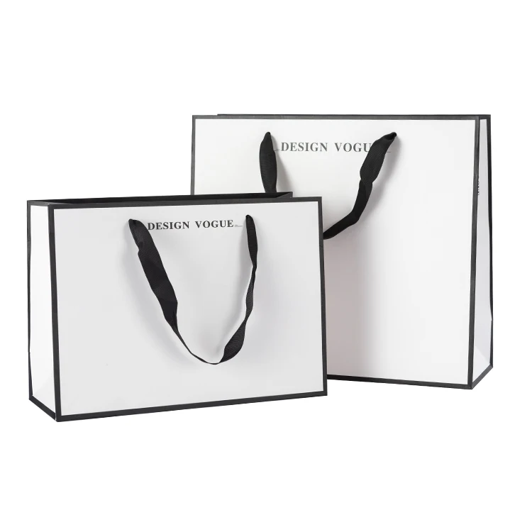 Recyclable paper kraft bag vietnam / Custom design christmas large kraft paper bags