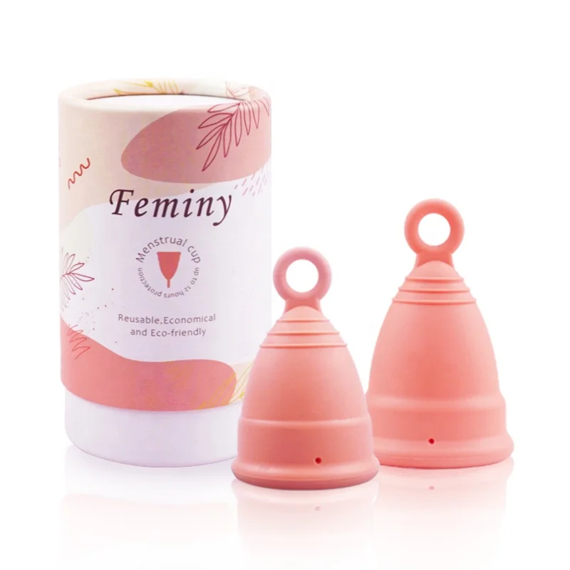 High Quality 100% Medical Silicone Sanitary Lady Care Period  Menstrual Cup Menstruation Cup