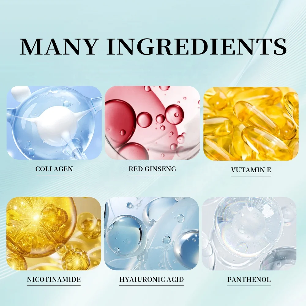 OEM Factory Cosmetic Face Mask Moisturizing Brightening Repairing Mask Sheet Skin Care Beauty Whitening Mascarillasl Facial Mask