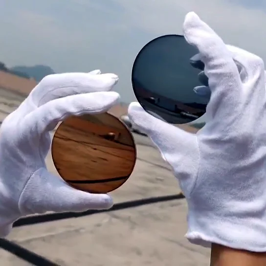 Resin lens 1.56 photochromic photo grey brown single vision HMC green/blue coating optical lenses