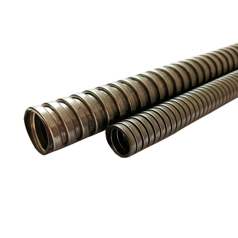Stainless steel 304 316 interlock flexible conduit electrical metal hose for protecting wries and cables