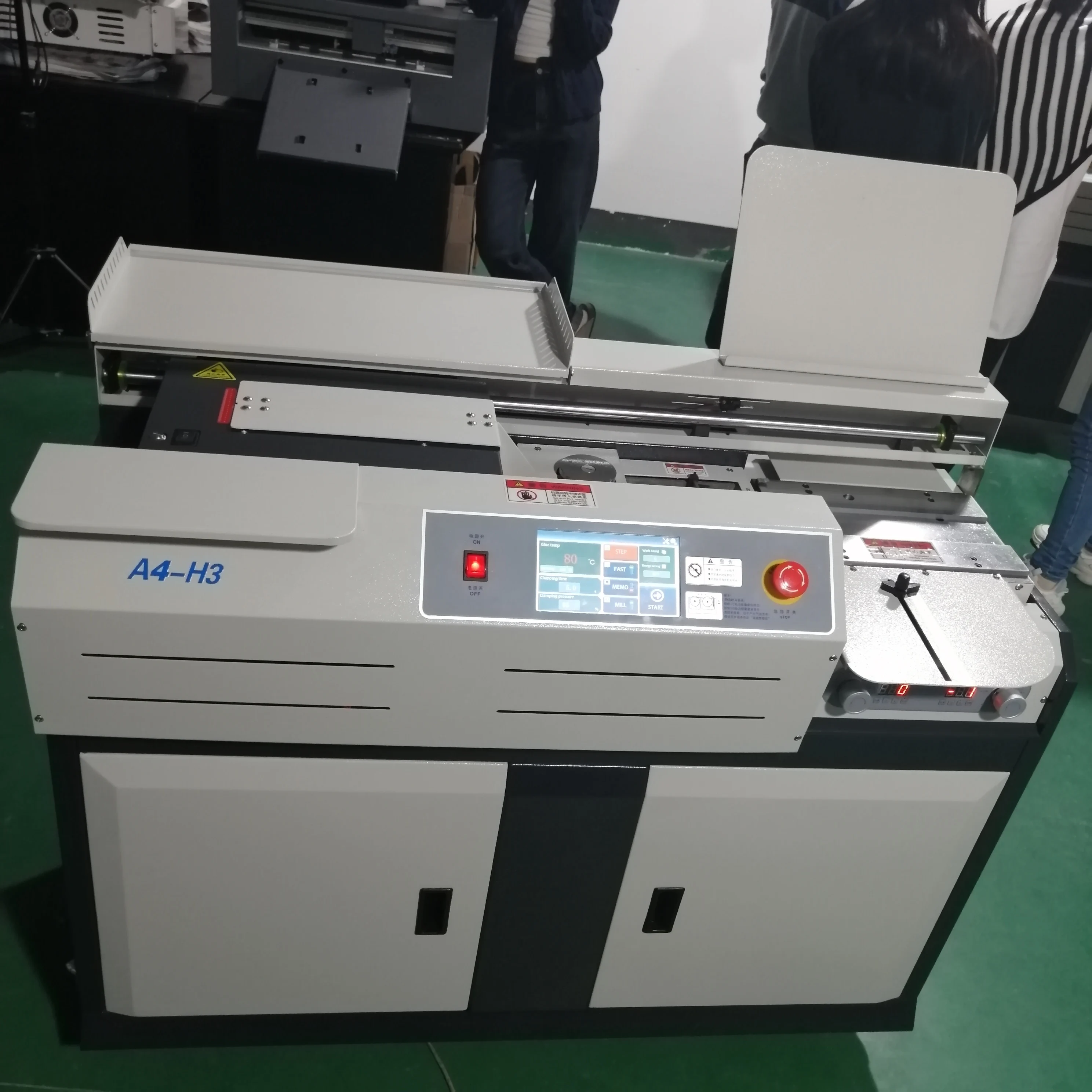 A3 A4 Fully Automatic Hot Glue Binding Machine for Books New Condition With Motor and Pump Core Components Perfect Book Binder
