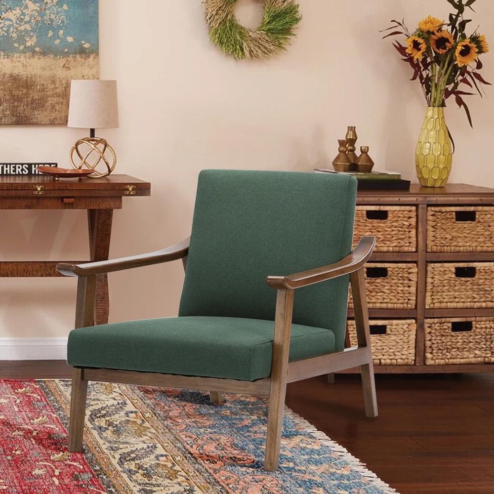 Современный стул среднего века, уникальное мягкое кресло для отдыха из ткани