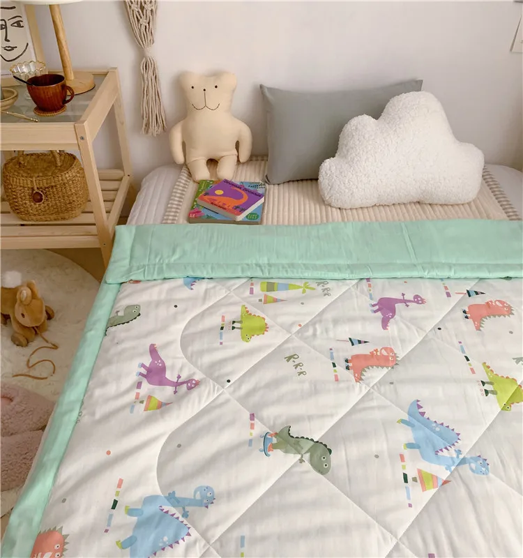 Super soft custom design comforter breathable cotton quilt cover sets