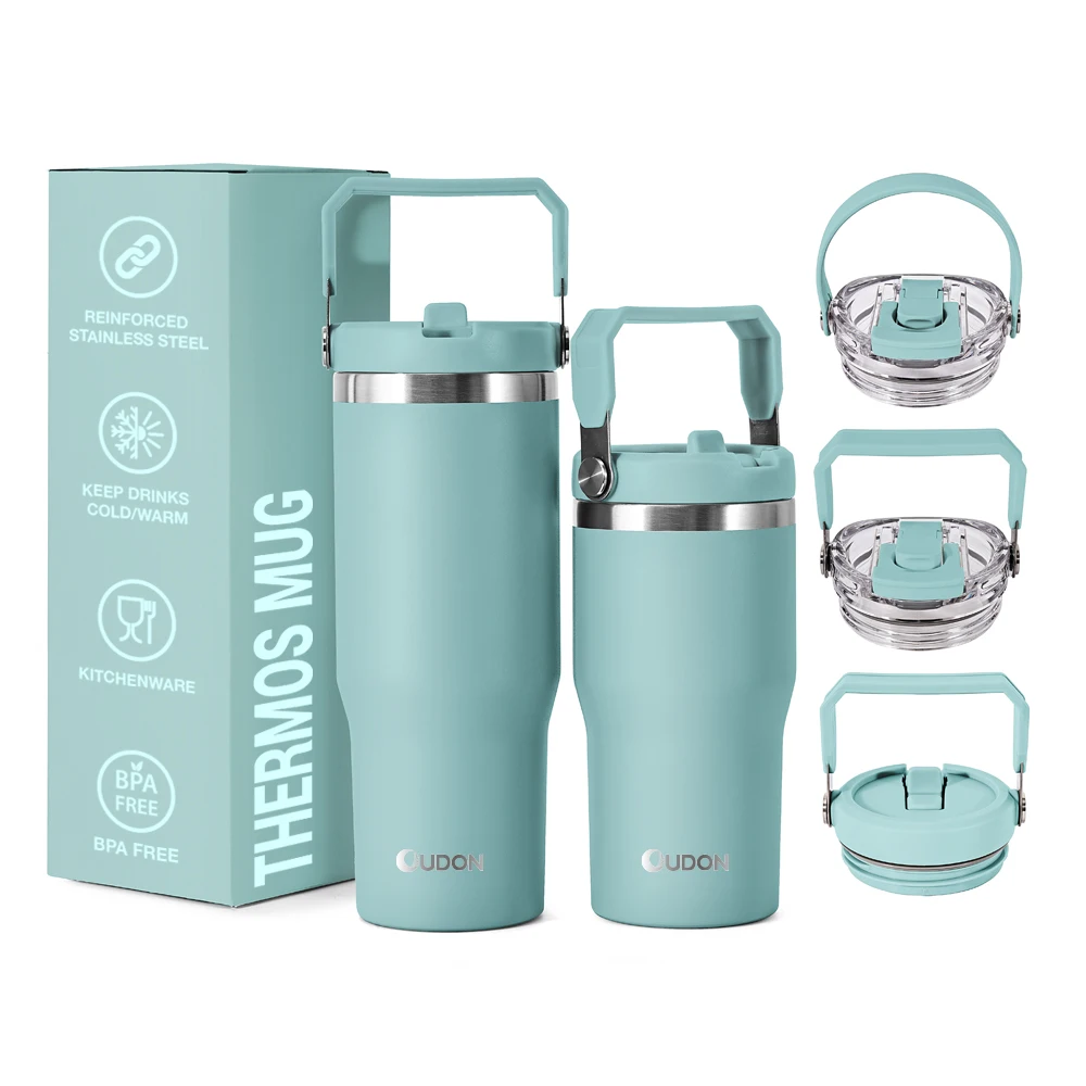 Factory Price iceflow  flip straw tumbler Double Walled Stainless Steel with Straw