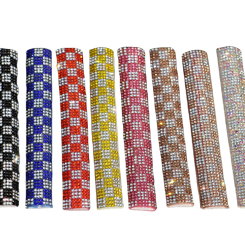 Фабрика по индивидуальному заказу горный хрусталь веревка стекло полосы материал для обуви декоративные аксессуары